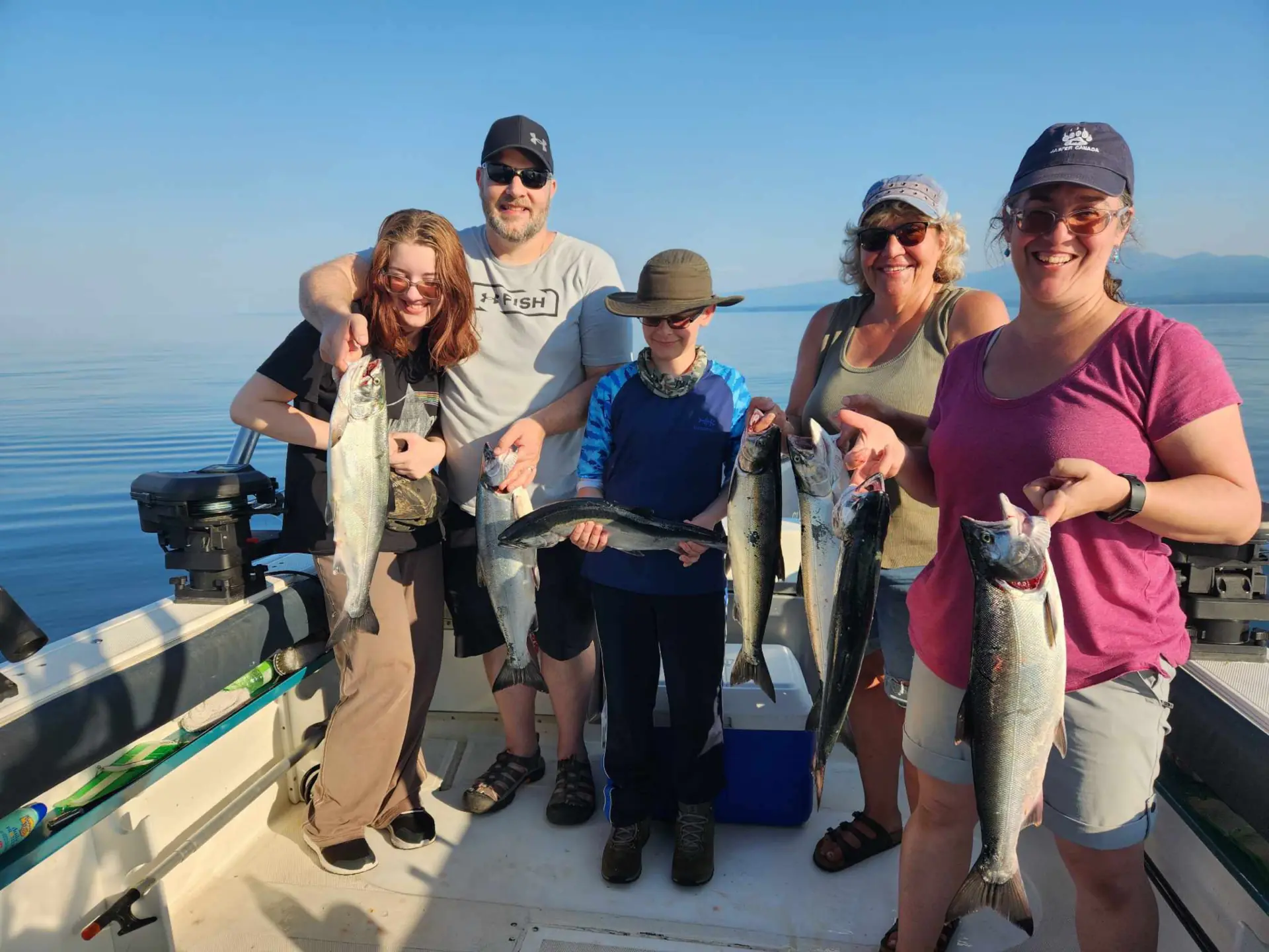 fishing charter group near Comox